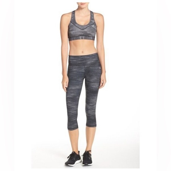 adidas Other - Adidas Climalite Gray Sports Bra XL Padless Athletic Sporty Street Casual